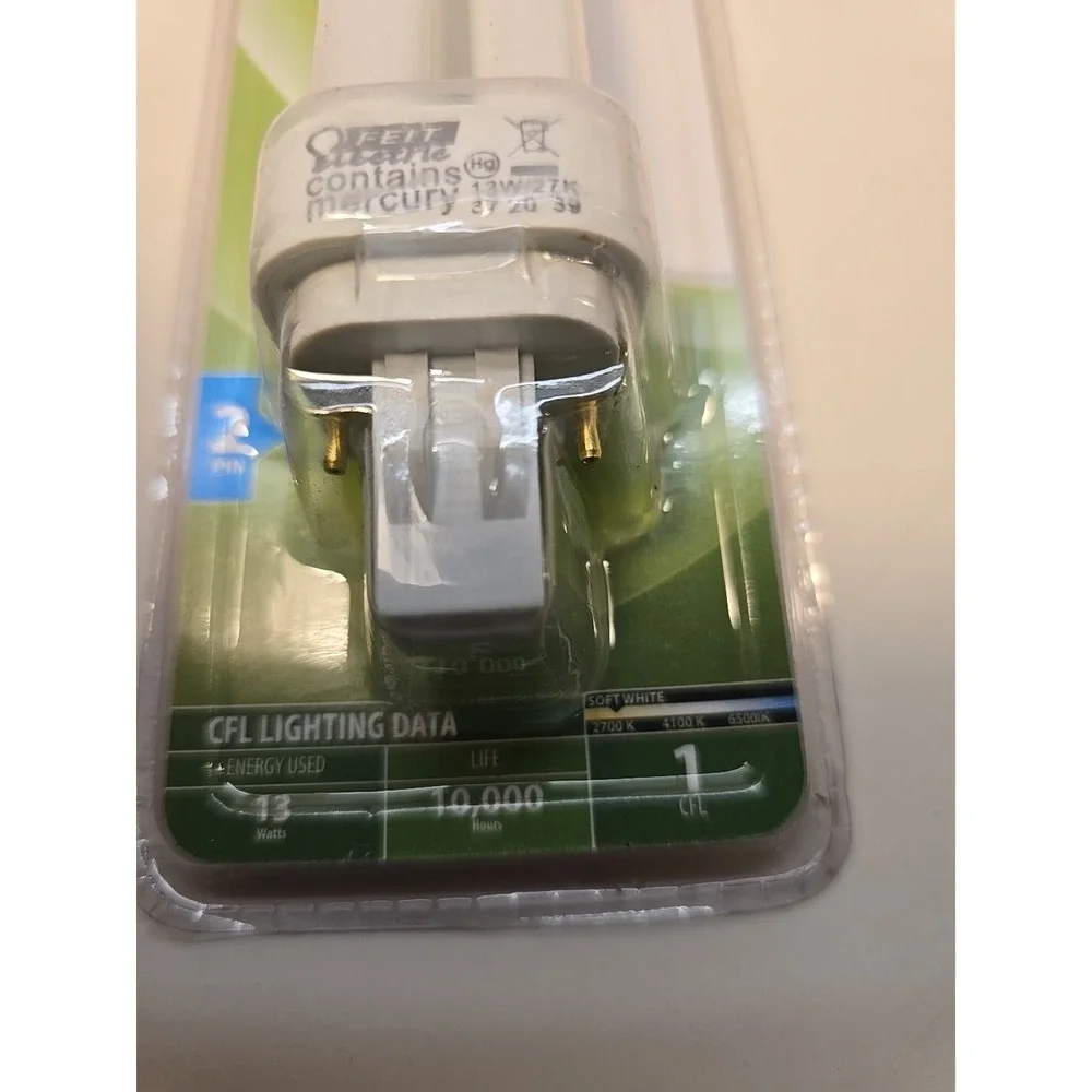 Feit Electric 13 watt PL 4.34 in. L CFL Bulb Soft White Track and Rec -Pack of 1